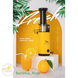 Máy ép chậm mini đời mới nhất hatix c1, máy nhỏ gọn dễ vệ sinh, bảo hành 12 tháng