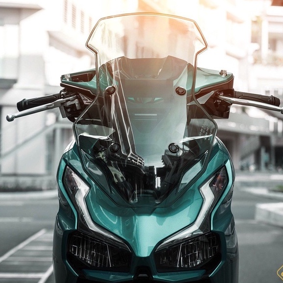 Kính chắn gió xe máy AB Air Blade 2021 2022 trong suốt Zhipat hàng chính hãng