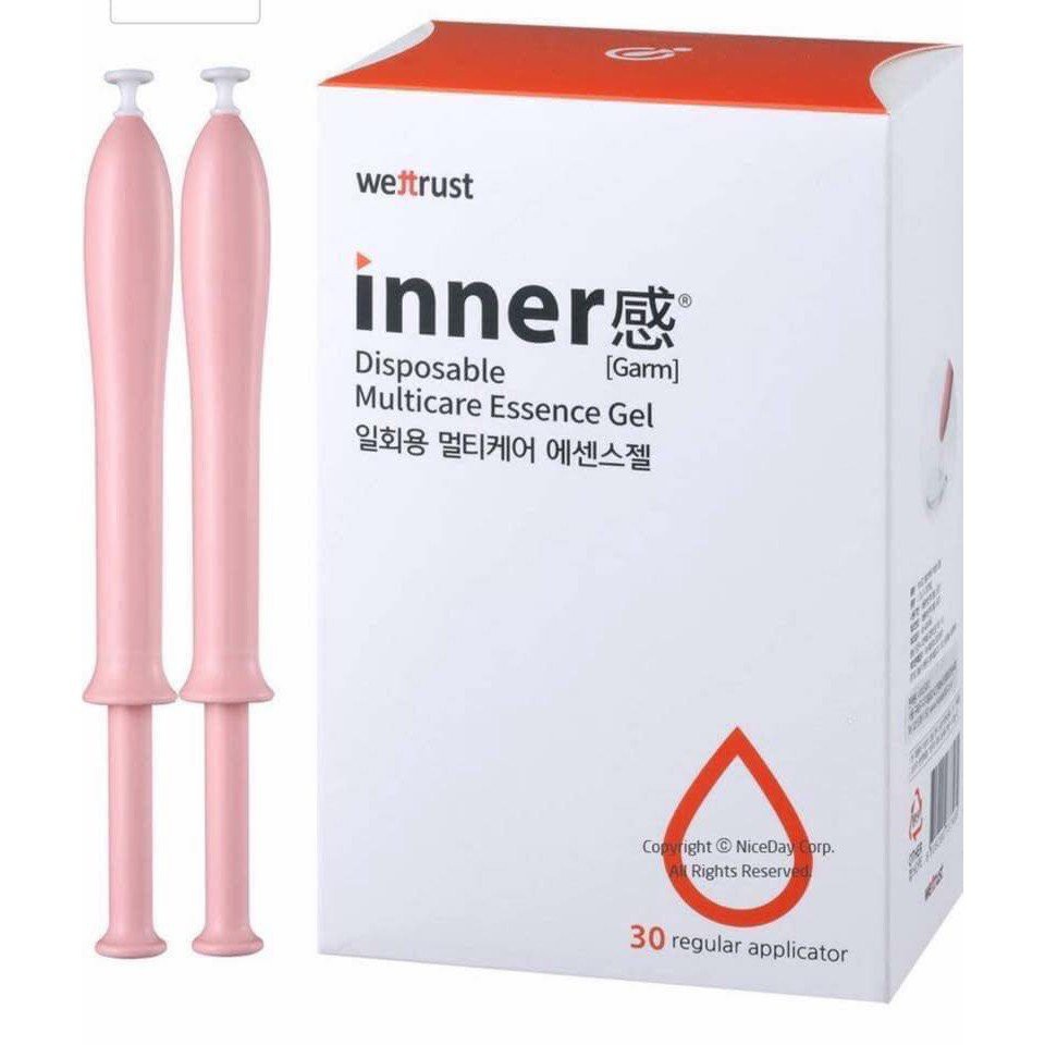 Inner Gel Vệ Sinh Vùng Kín Dạng Gel WETTRUST INNER GARM Disposable Feminine Cleansing Gel