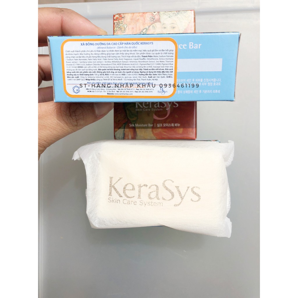 Xà phòng tắm KERASYS Hàn Quốc dưỡng da cao cấp 100g xà bông tắm lưu hương thơm siêu lâu<hàng công ty>