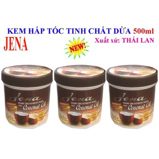 Kem Hấp, Ủ Tóc Tinh Chất Dừa Jena 500ml