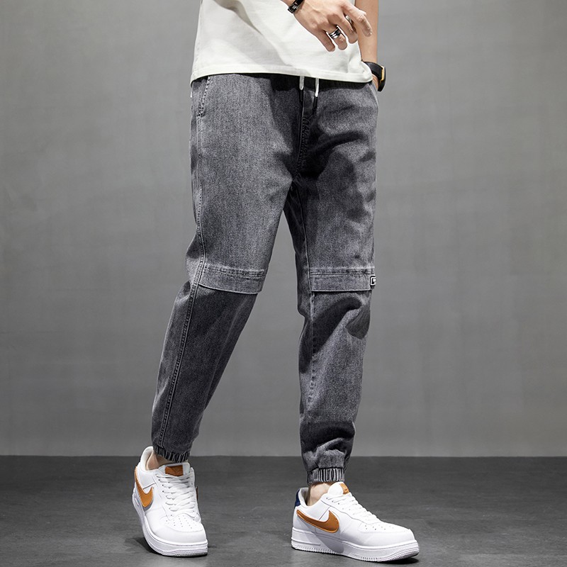 Y128 - Quần jean jogger xuân hè mới nhất, họa tiết yếm che | BigBuy360 - bigbuy360.vn