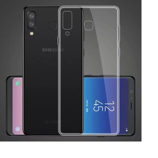 Ốp lưng Samsung A8 Star dẻo trong suốt cao cấp 0.6mm