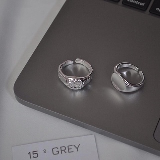 𝗥𝗜𝗡𝗚 | Nhẫn mặt tròn trơn Unisex