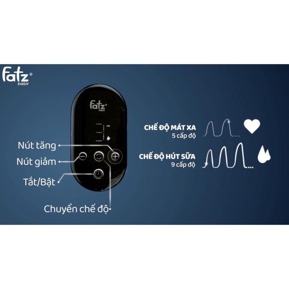 (Tặng 100 chiếc tăm bông trẻ Em) Máy hút sữa điện đôi Fatz FatzBaby - Chorus 2 - FB1182MX