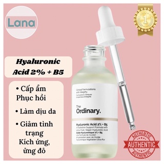 Tinh chất cấp ẩm hồi phục The Ordinary Hyaluronic Acid 2% + B5 - Lana Cosmetic
