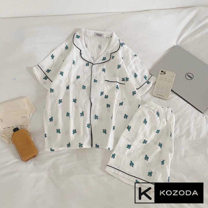 Đồ ngủ nữ pijama chất xô nhiều màu siêu xinh Mềm Mát Thấm Hút Phong Cách Hàn Quốc Kozoda M51 | BigBuy360 - bigbuy360.vn
