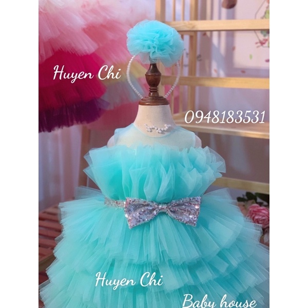 VÁY CÔNG CHÚA BÉ GÁI 👗