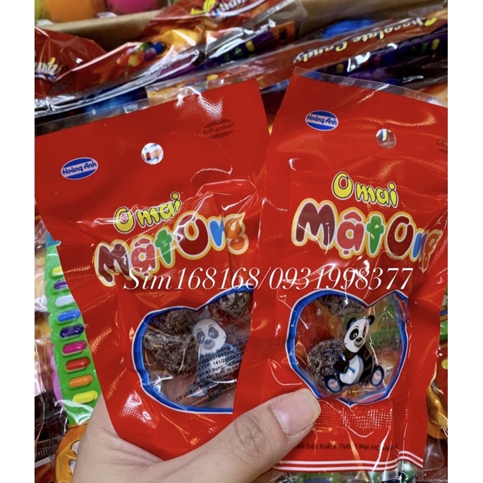 lẻ 1gói :xí muội omai mật ong gấu đỏ