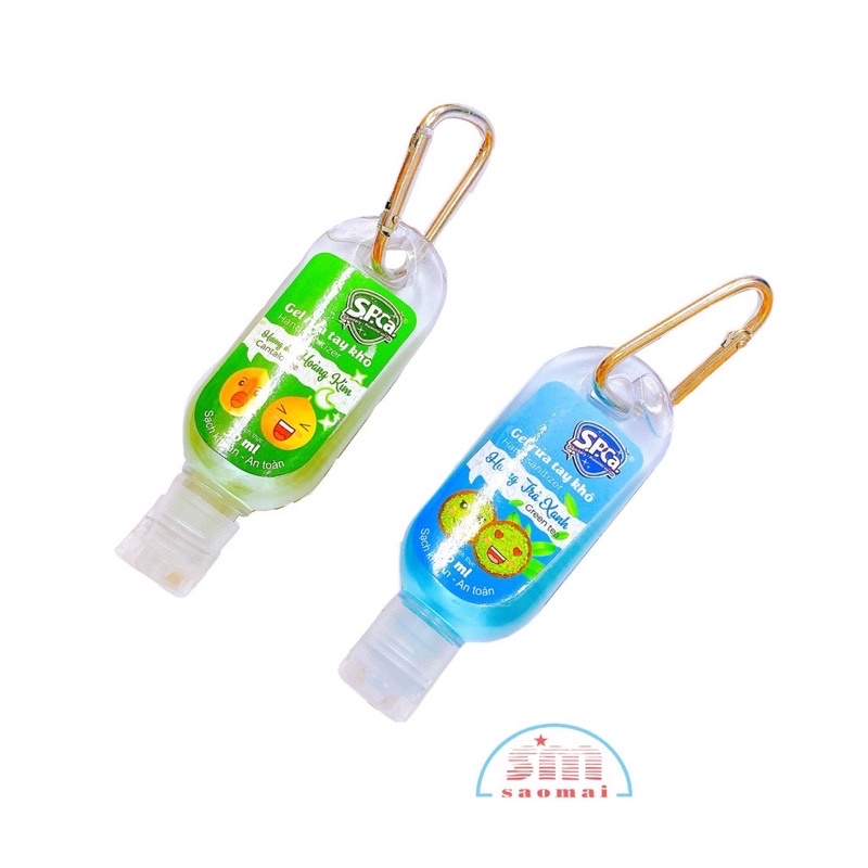 GEL RỬA TAY KHÔ DIỆT KHUẨN S.P.CA HƯƠNG DƯA HOÀNG KIM 30ml | BigBuy360 - bigbuy360.vn