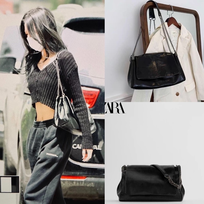 Túi zara ITZY Yuna hàng đẹp dễ phối đồ