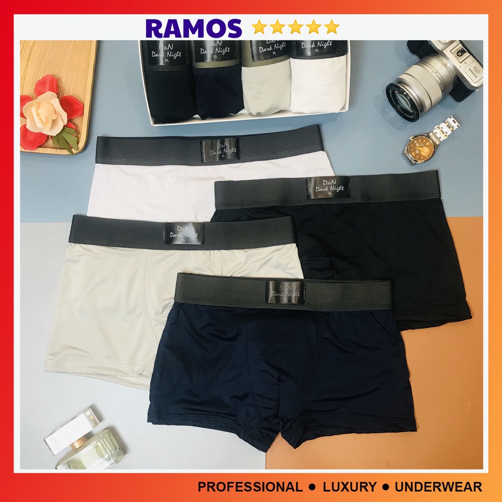 Quần sịp nam thun lạnh cao cấp chất đẹp quần lót nam cạp cao co dãn 4 chiều - Ramos