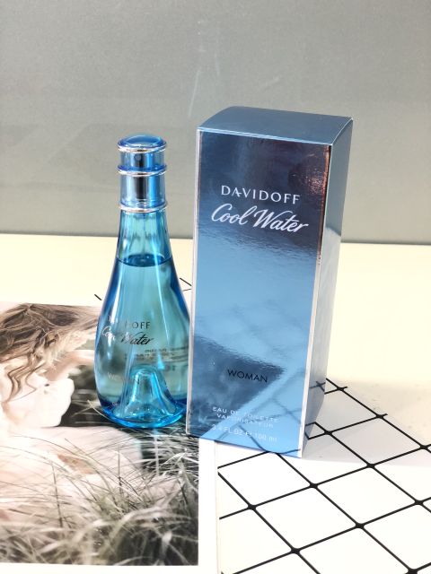 [Chuẩn Auth- Giá tốt] Nước hoa Nữ Davidoff Cool Water Woman EDT 100ml