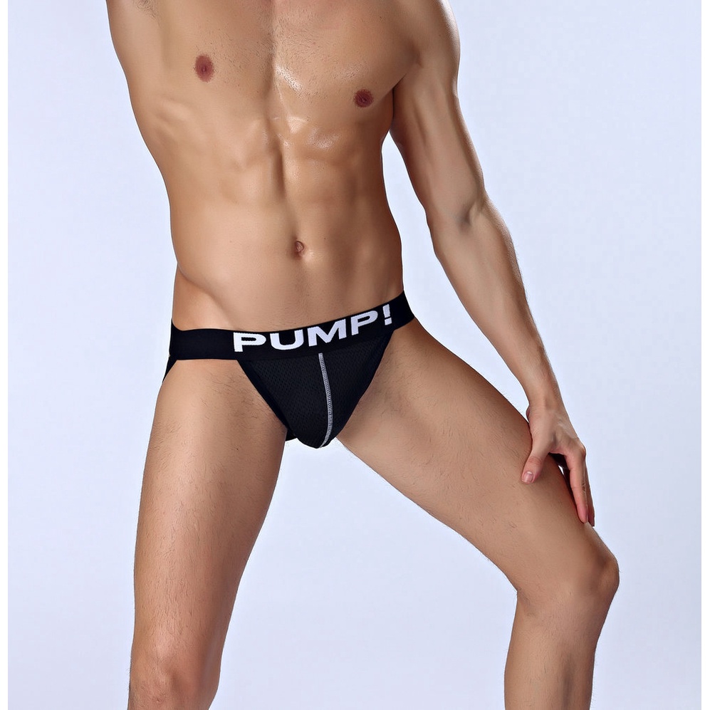 Set 3 Quần Lót Cotton Chữ G Lưng Thấp Quyến Rũ Cho Nam Jockstrap (3)H588