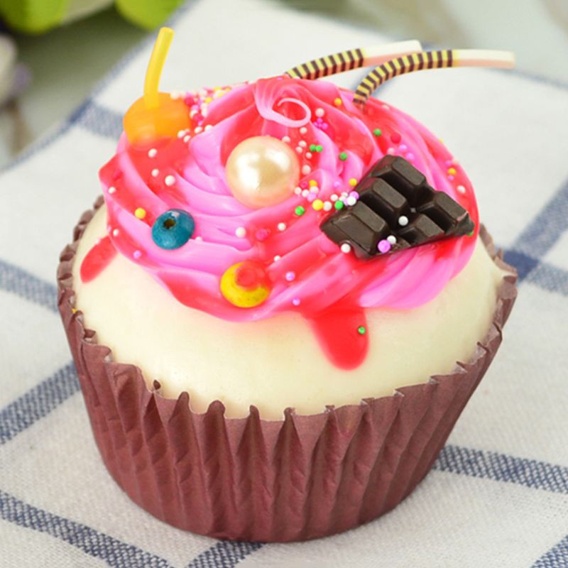 Mô Hình Bánh Cupcake Nhân Tạo Độc Đáo Trang Trí Nhà Cửa / Làm Đạo Cụ Chụp Ảnh