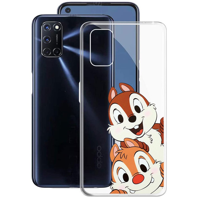 Ốp Lưng Tpu Trong Suốt Chống Trầy Cho Oppo A53 A9 2020 A5 A3S Ax7 Ax5S A7 A31 F11 Pro F9