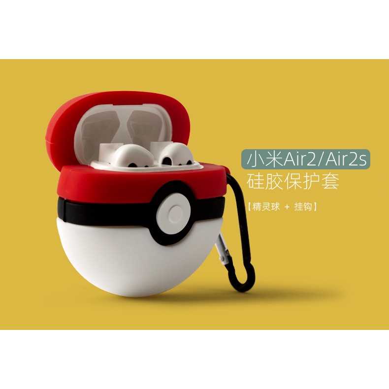 Vỏ Bảo Vệ Hộp Sạc Tai Nghe XIAOMI Air 2/Air 2S Chống Rơi Họa Tiết Hoạt Hình Dễ Thương