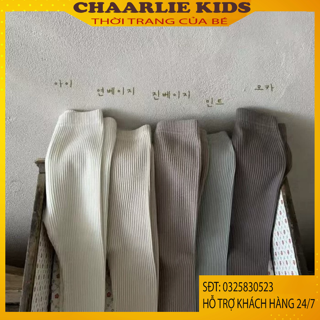 Quần Tất Cho Bé, Chất Vải Len Tăm Mềm Mịn Từ 7kg đến 32kg - Thời Trang Trẻ Em Chaarlie Kids