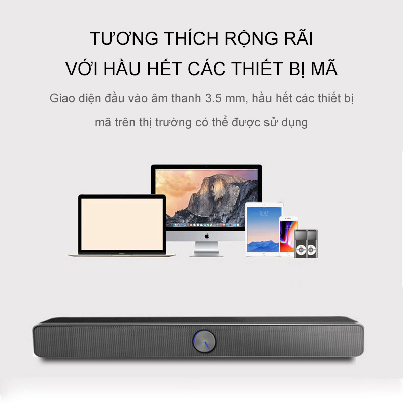 Loa  SUPER BASS Âm Thanh Vòm 3D Cực Sang Dùng Cho Máy Tính Vi Laptop PC Tivi Nghe Nhạc Giải Trí Cực Đã -NBSADA