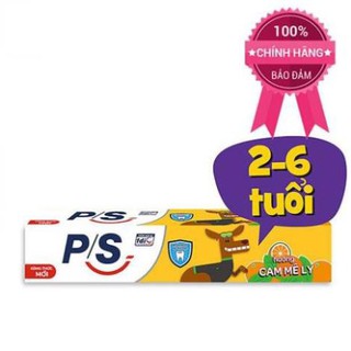Kem đánh răng trẻ em p/s - cam mê ly dành cho bé từ 2 đến 6 tuổi