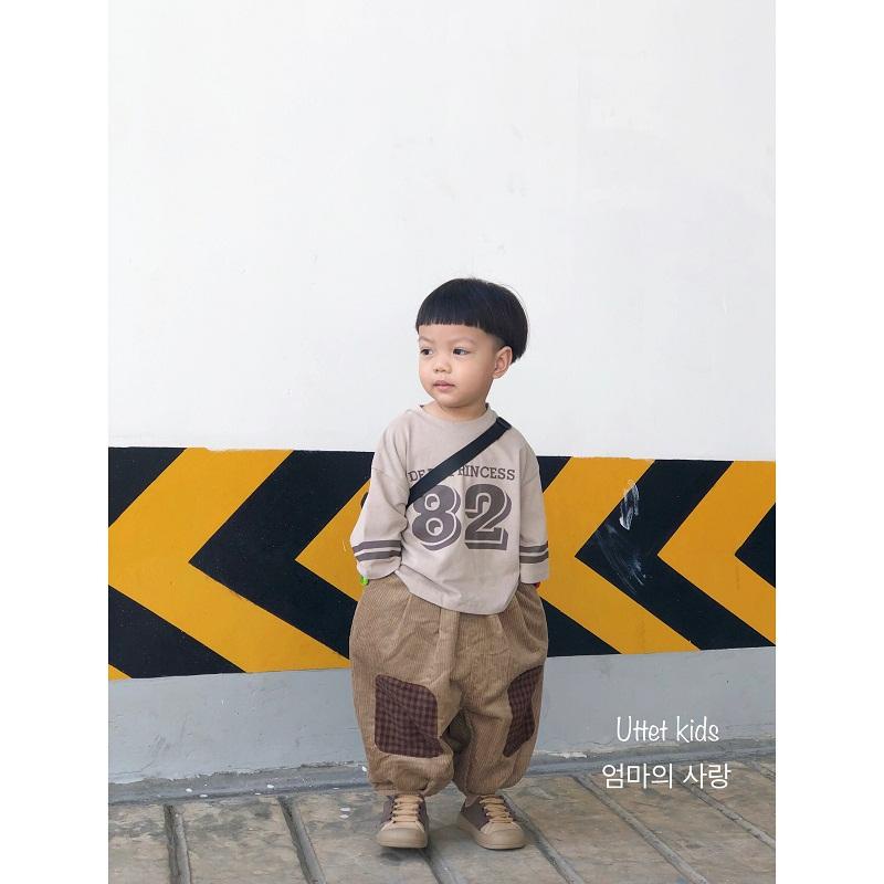 ÁO THUN TAY DÀI FORM RỘNG 82 DÀNH CHO BÉ GÁI VÀ BÉ TRAI