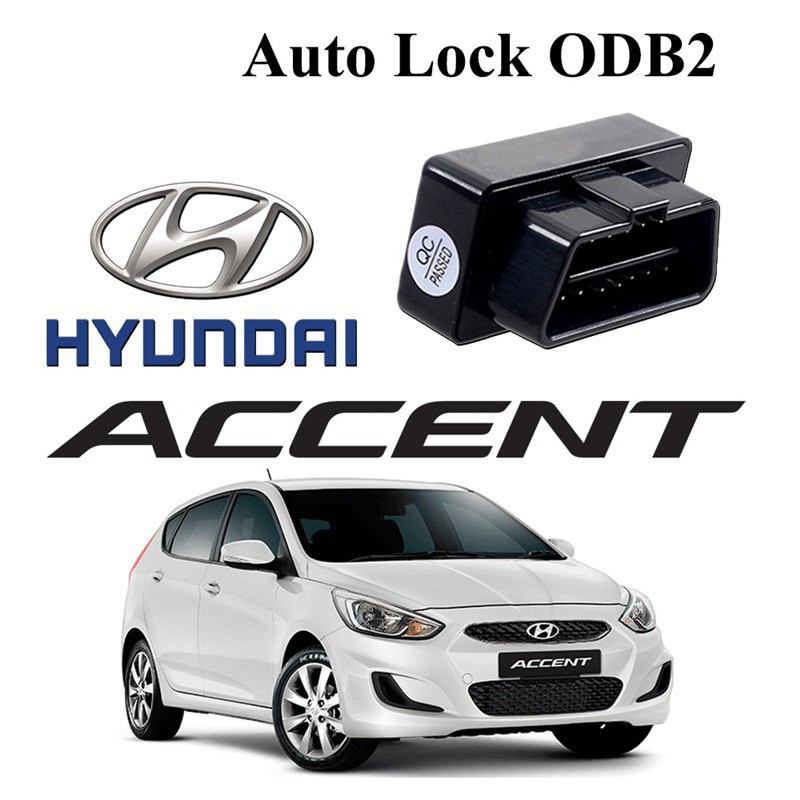 Chốt cửa tự động theo xe Hyundai Accent 2018-2019 -2020