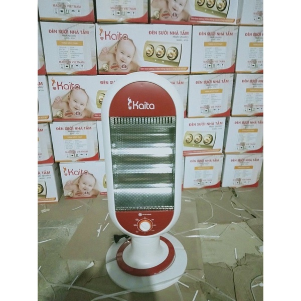 SƯỞI CÂY 3 bóng KAITA có xoay, nóng siêu nhanh, chức năng bật tắt từng bóng