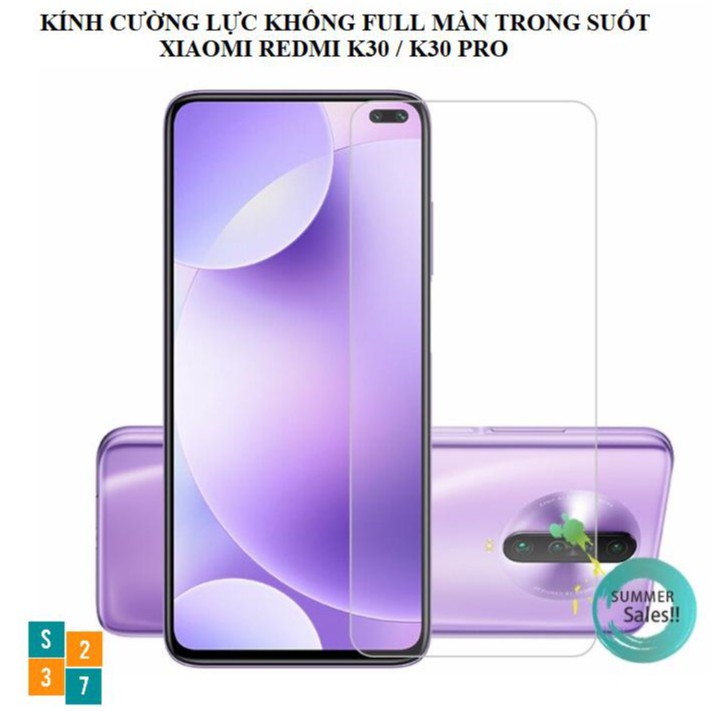 Kính cường lực Xiaomi redmi K30 pro/ K30 cao cấp, tặng kèm khăn lau màn hình