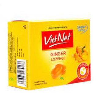 Kẹo ngậm gừng vietnat giảm ho, đàm trong họng