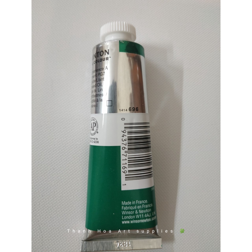 Sơn dầu Anh tuýp lẻ Winton 37ml hãng Winsor & Newton - Bảng 2