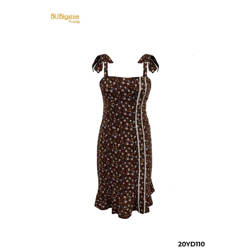 [Mã BMBAU50 giảm 50K đơn 150K] Yếm hoa đuôi cá - 20YD110 - [BU Bigsize Young]