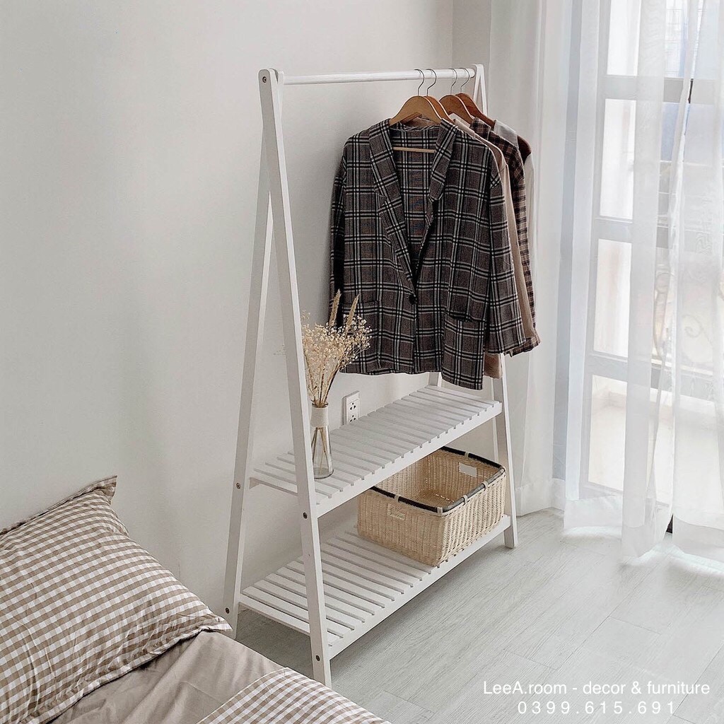 Giá Treo Chữ A 2 Tầng Size M - Sơn Trắng Cao Cấp | BigBuy360 - bigbuy360.vn