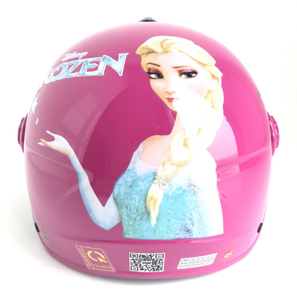 Mũ bảo hiểm trẻ em có kính - Siêu dễ thương - V&amp;S Helmet - VS103KS - Elsa -  Among Us - Dành cho bé từ 3 đến 6 tuổi