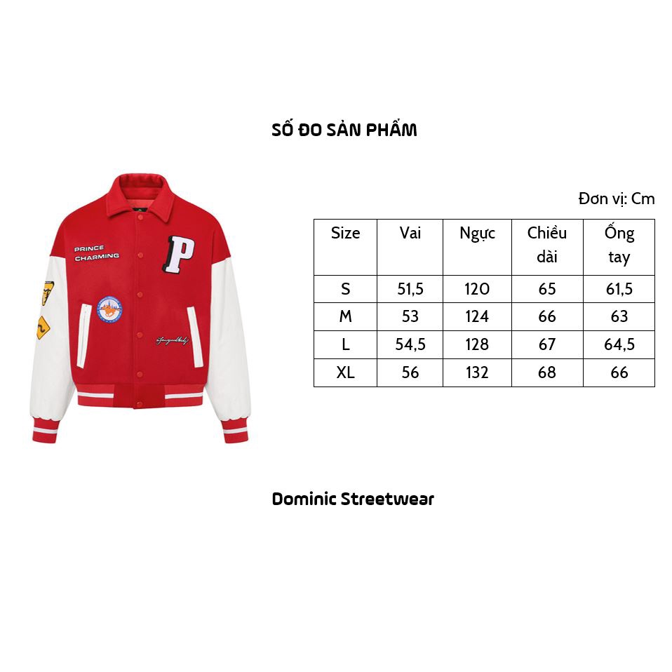 Áo Varsity - AFGK - A Few Goood Kid Prince Charming Varsity Jacket Doncare