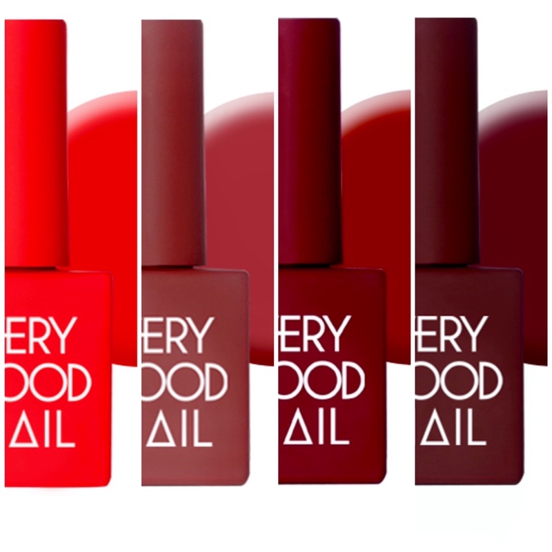 Sơn Very Good Nail chính hãng Hàn Quốc tone Đỏ Red