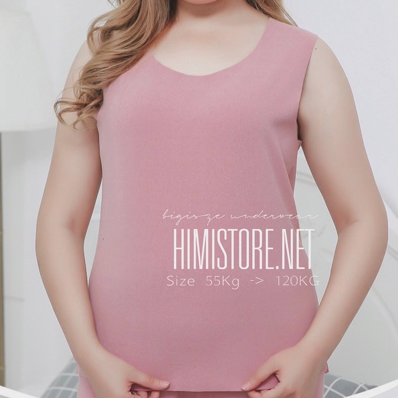 ÁO THUN LÓT TRONG BIGSIZE NỮ CO DÃN 4 CHIỀU MẶC THOÁNG MÁT - HIMISTORE.NET - U097