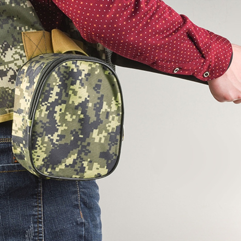 Túi Đựng Bảo Vệ Máy Câu Cá Họa Tiết Rằn Ri / Đen