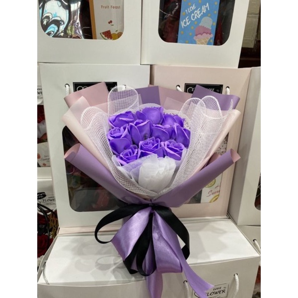 Bó hoa sáp 11 bông