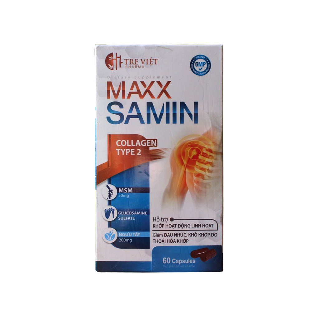 Hỗ trợ giảm đau nhức xương khớp Glucosamine Maxx Samin