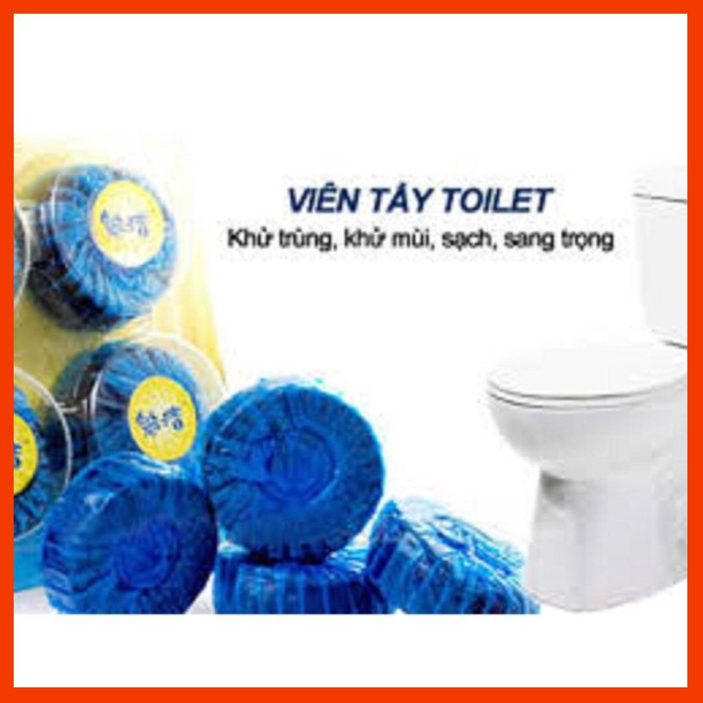 COMBO 10 VIÊN TẨY TOILET DIỆT SACH VI KHUẨN