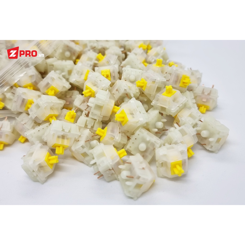Switch Gateron Milky Pro cho Bàn Phím Cơ