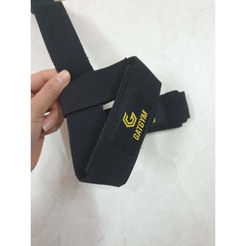 Dây kéo lưng Dây Straps Dây cuốn tay Đai quấn tay nâng tạ siêu bền