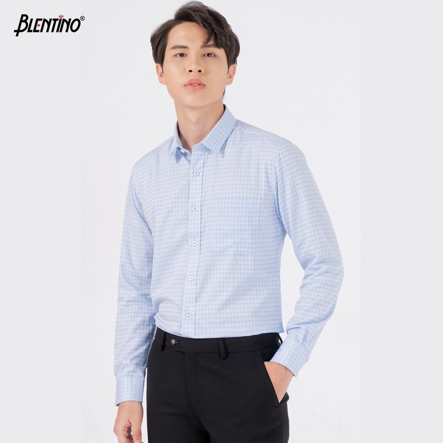 Áo Sơ Mi Nam Dài Tay Tuyệt Đẹp Blentino BSM08 - Hàng Chính Hãng