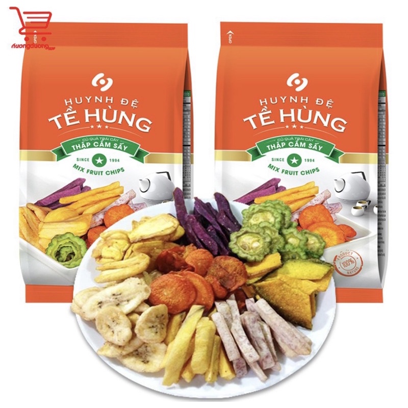 trái cây sấy huynh đệ  tề hùng 500gam