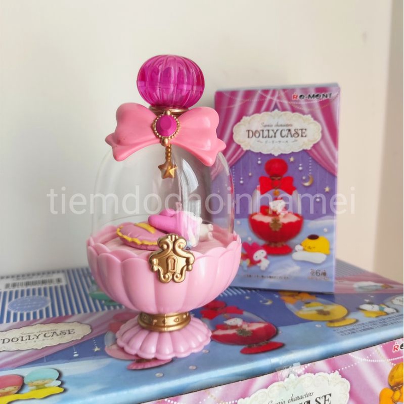 Mô hình blindbox lồng kính Sanrio Dolly Case