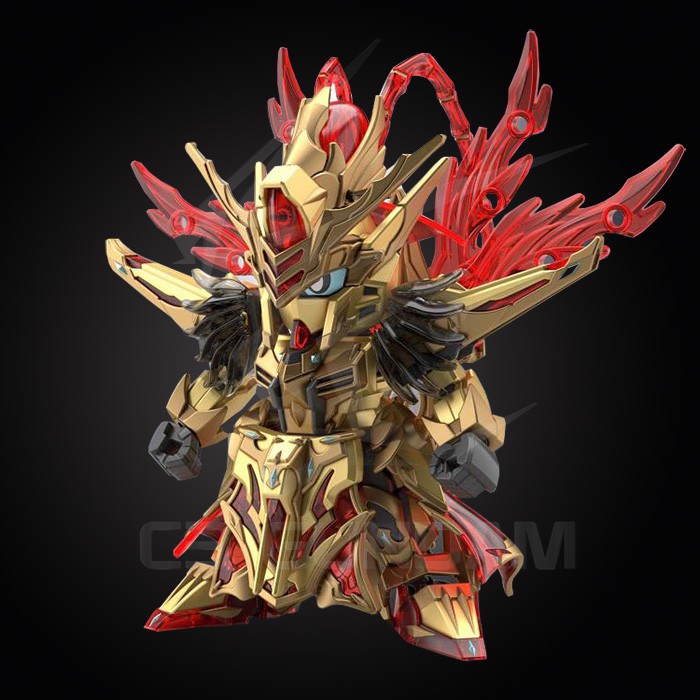 MÔ HÌNH GUNDAM BANDAI SD TAM QUỐC SANGOKU SOKETSUDEN ZHOU YU AKATSUKI GUNDAM - CHU DU SDSS