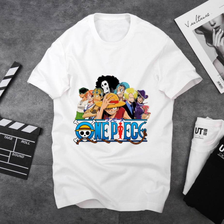 SIÊU RẺ - Áo Thun In Hình Monkey D. Luffy Băng Hải tặc Mũ Rơm - One Piece / có đủ size trẻ em