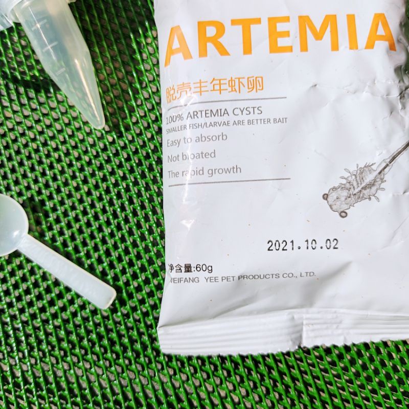 Artemia sấy khô gói 60g | Thức ăn cá cảnh