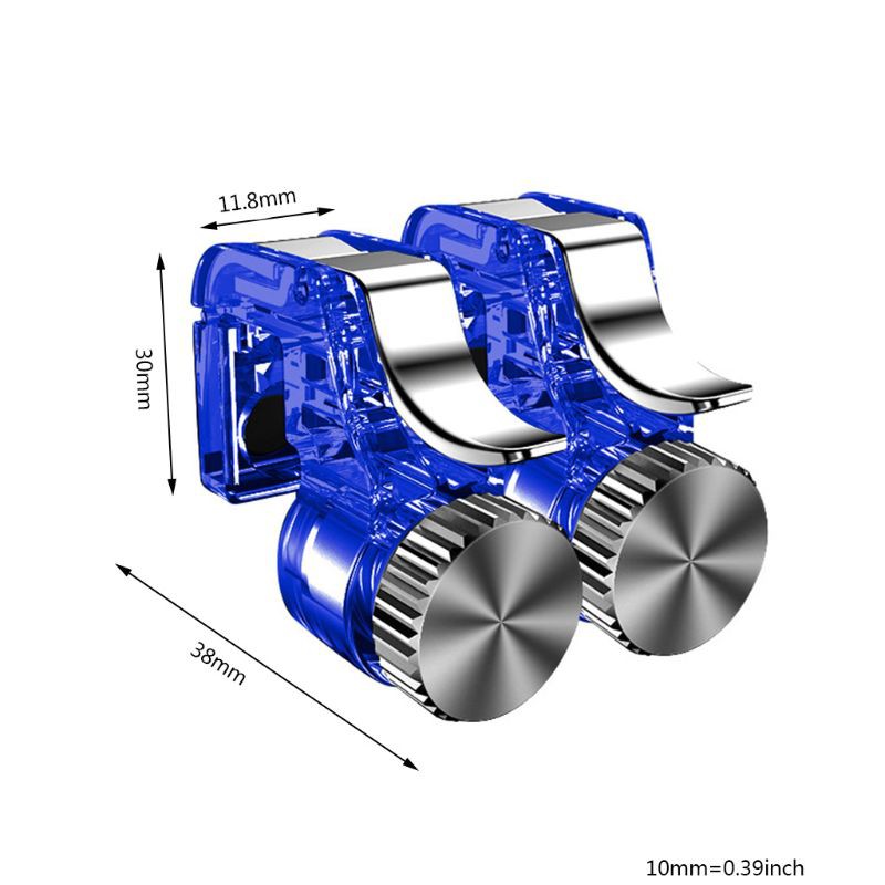 Set 2 Cò R11 Hỗ Trợ Chơi Game Bắn Súng Pubg L1 R1 Gắn Điện Thoại