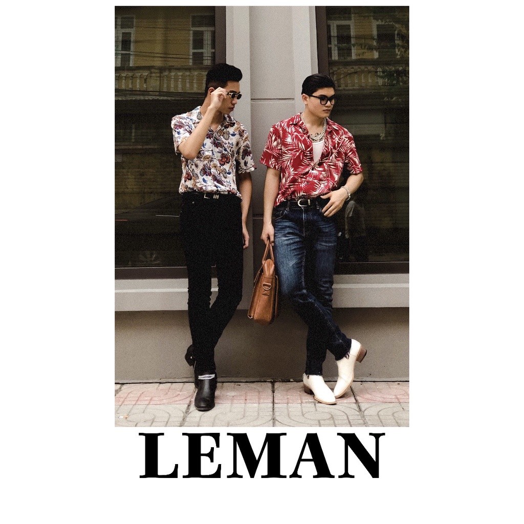 [ HÀNG CAO CẤP ] GIÀY CHELSEA BOOTS SƠN TÙNG MTP  NAM DA THẬT 100% - LEMAN - MÀU BE HOT TREND-TĂNG CHIỀU CAO 5CM | BigBuy360 - bigbuy360.vn